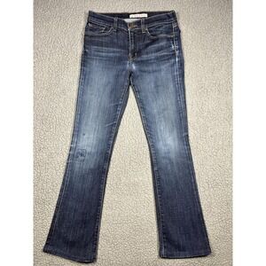 J Brand Jeans Womens 28 Dark Wash Mid Rise Bootcut Stretch Denim USA 9089
